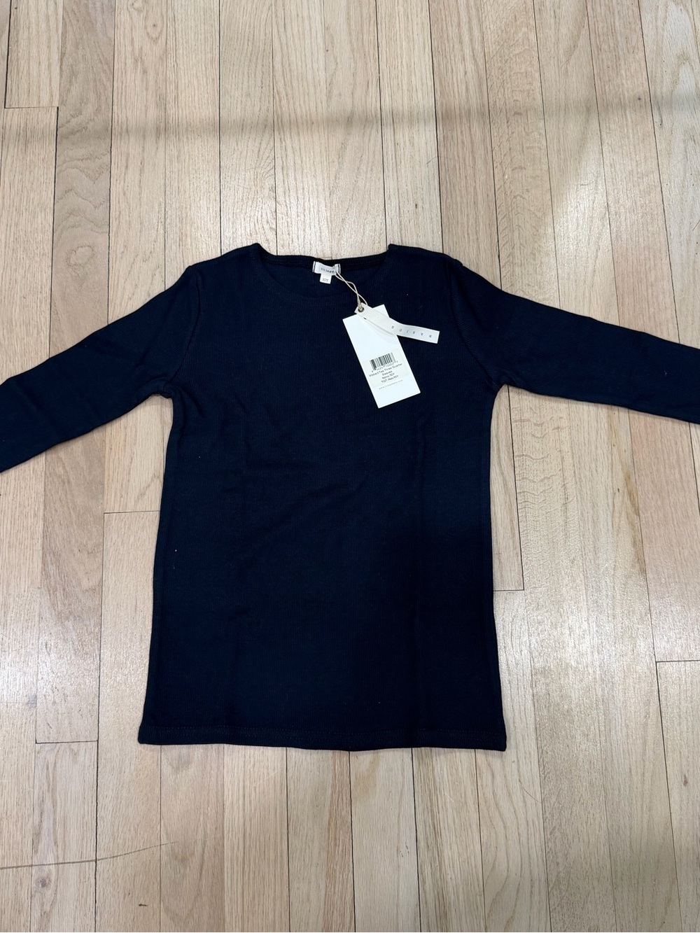 Kids Long Sleeve Tee - Black